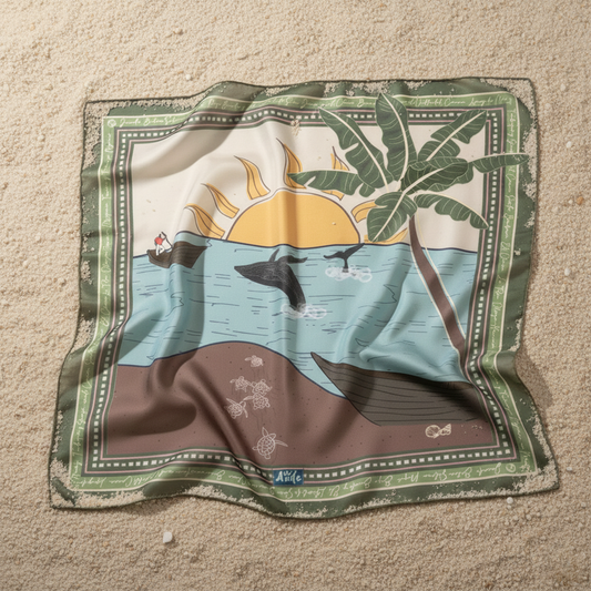 Atardeceres del pacifico 2 Pañoleta