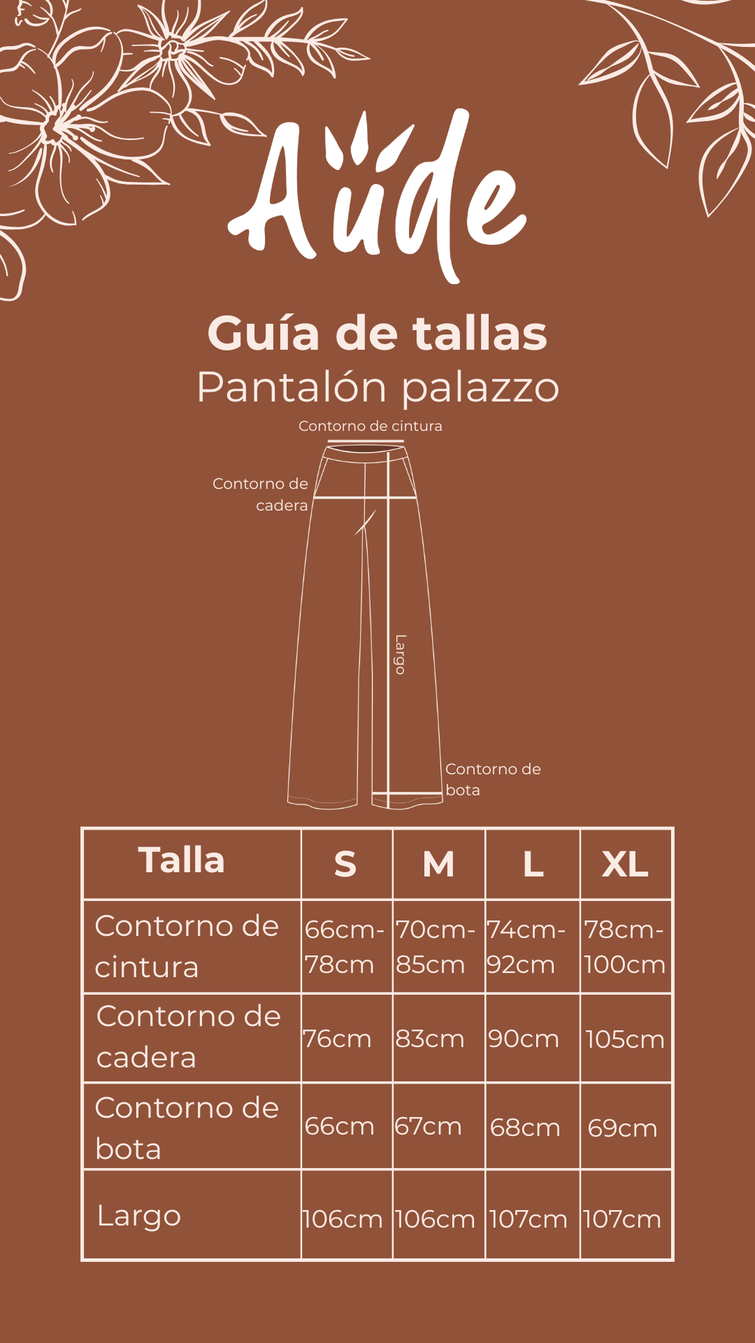 Alma Cayenna Pantalón palazzo