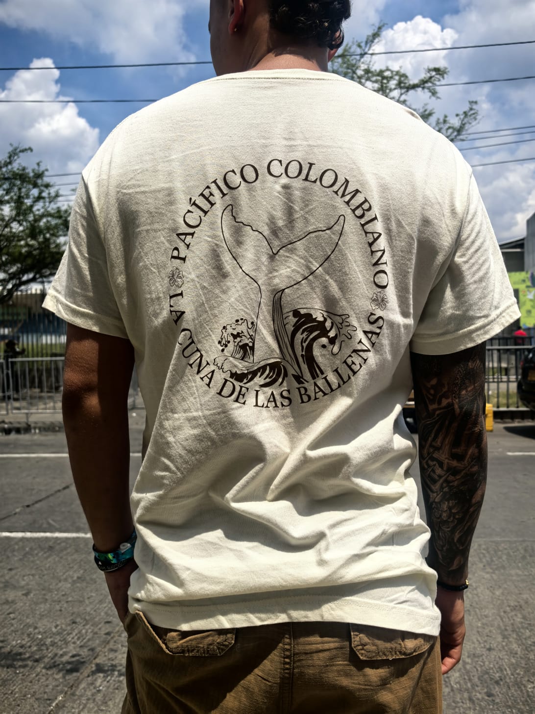 Cuna de las ballenas T-shirt unisex