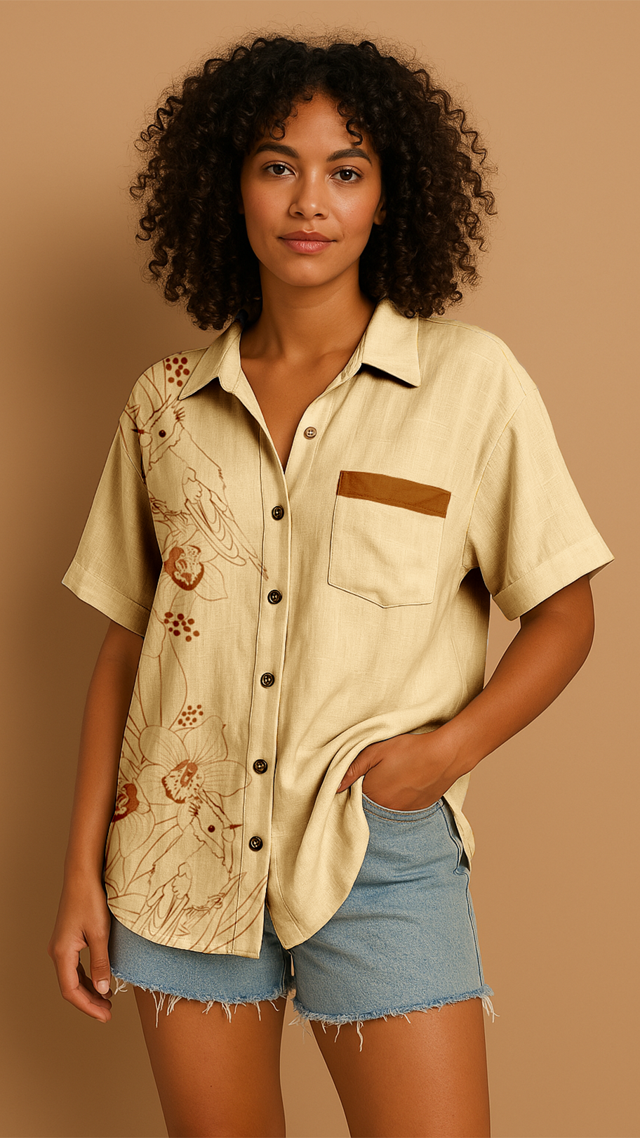 Susurro en el páramo Blusa camisera