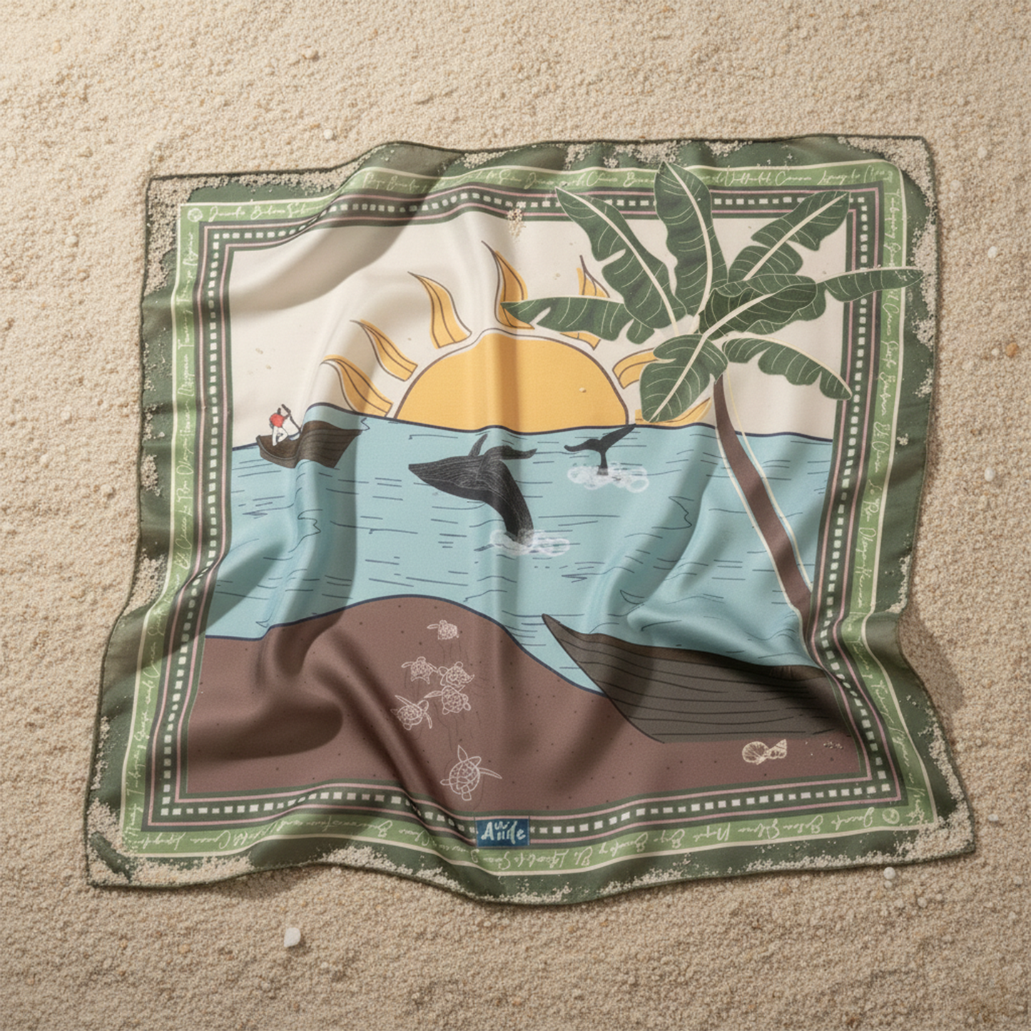 Atardeceres del pacifico 2 Pañoleta