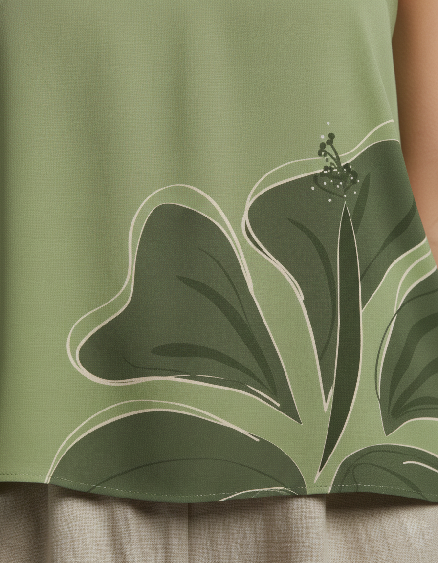 Blusa de tiras Hija del trópico - Ivory