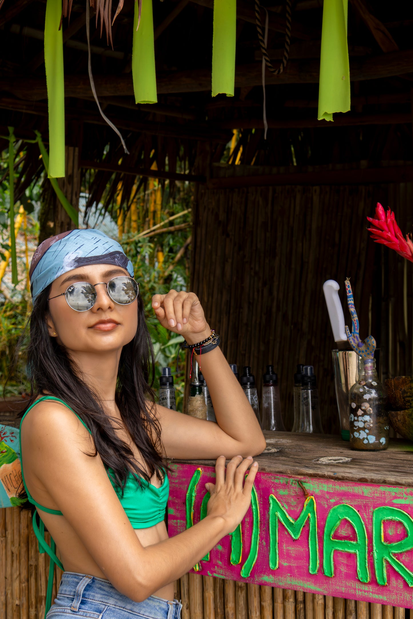 Atardeceres del pacifico 2 Pañoleta