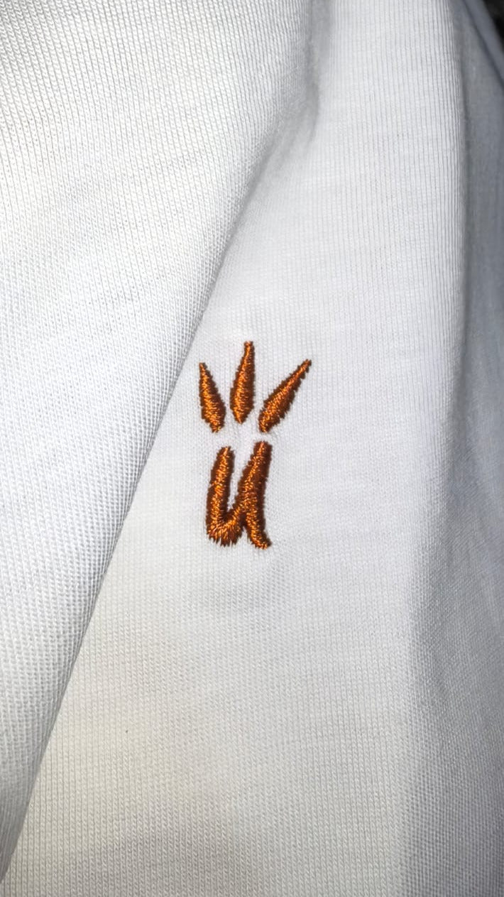 Camiseta de Algodón Peruano - Blanco Perla